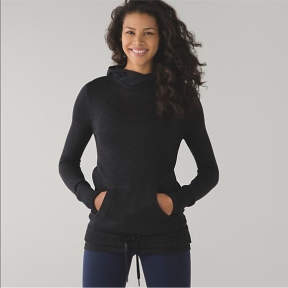 lululemon athletica Sweaters - Lululemon Sweet Savasana Pullover
Heathered Black